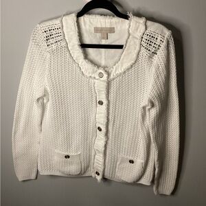Laura Ashley Button-Up Women's Sweater Jacket